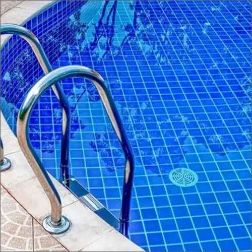Swimming Pool Round Main Drain - Abs Material, 10 Inch Size, White Color | Ideal For Efficient Water Draining And Pool Liner Replacement