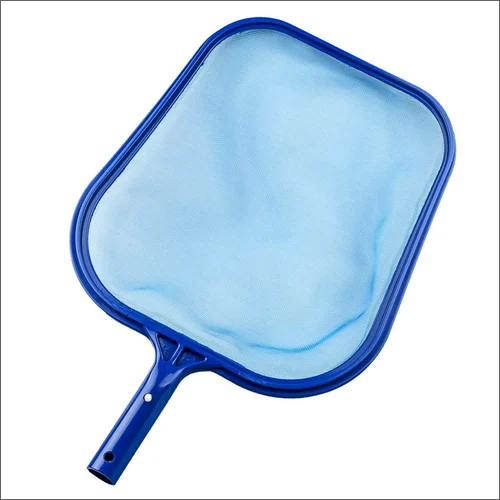 Plastic Swimming Pool Leaf Skimmer - Plastic Material | Blue Color For Efficient Leaf Collection And Pool Maintenance