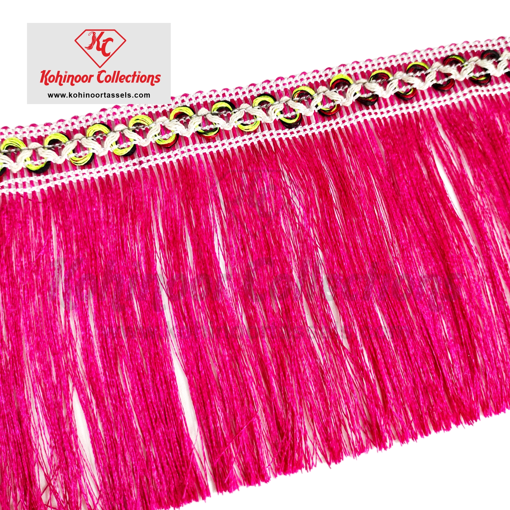 Designer Polyester Fringe Lace