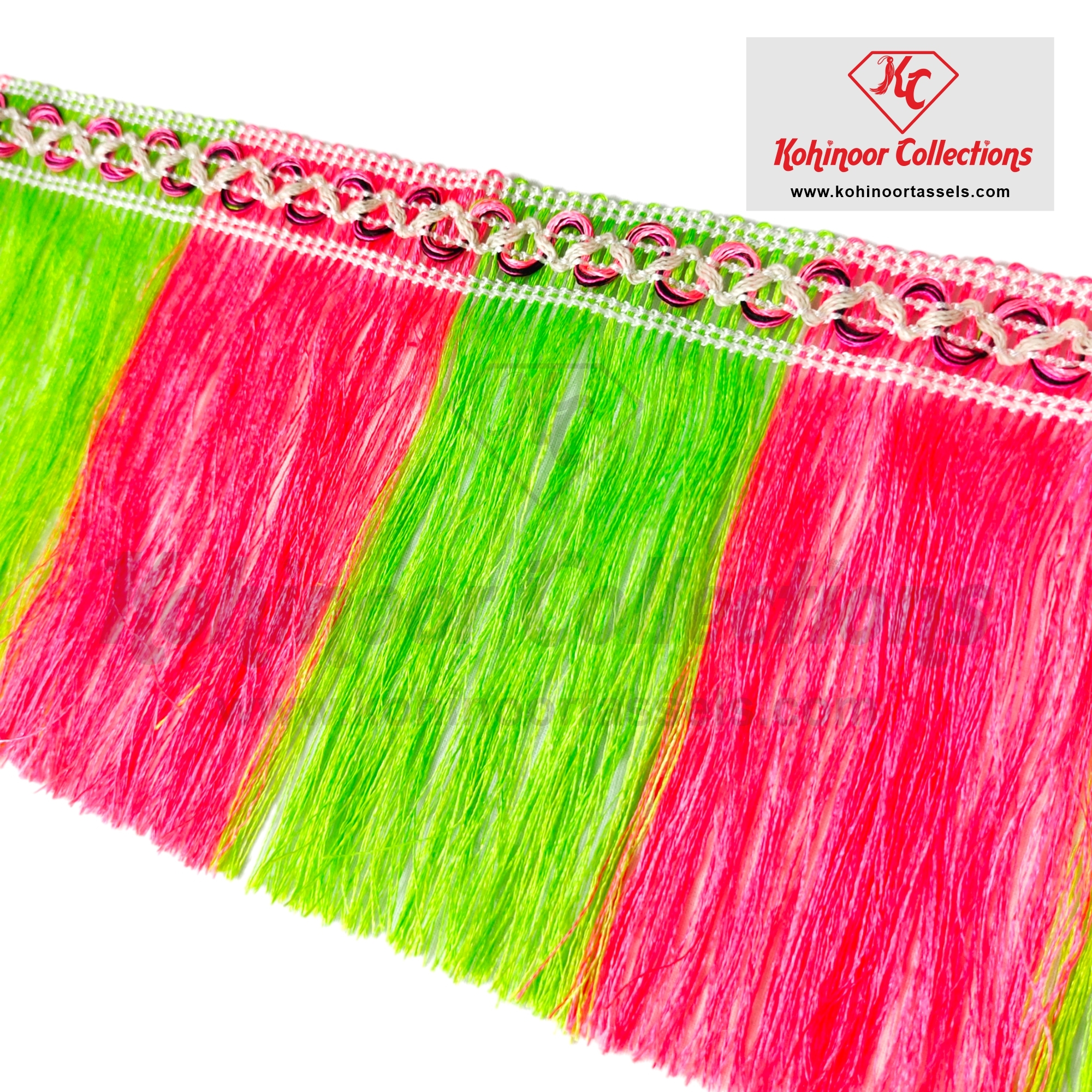 Designer Fringe Lace Multi Colors