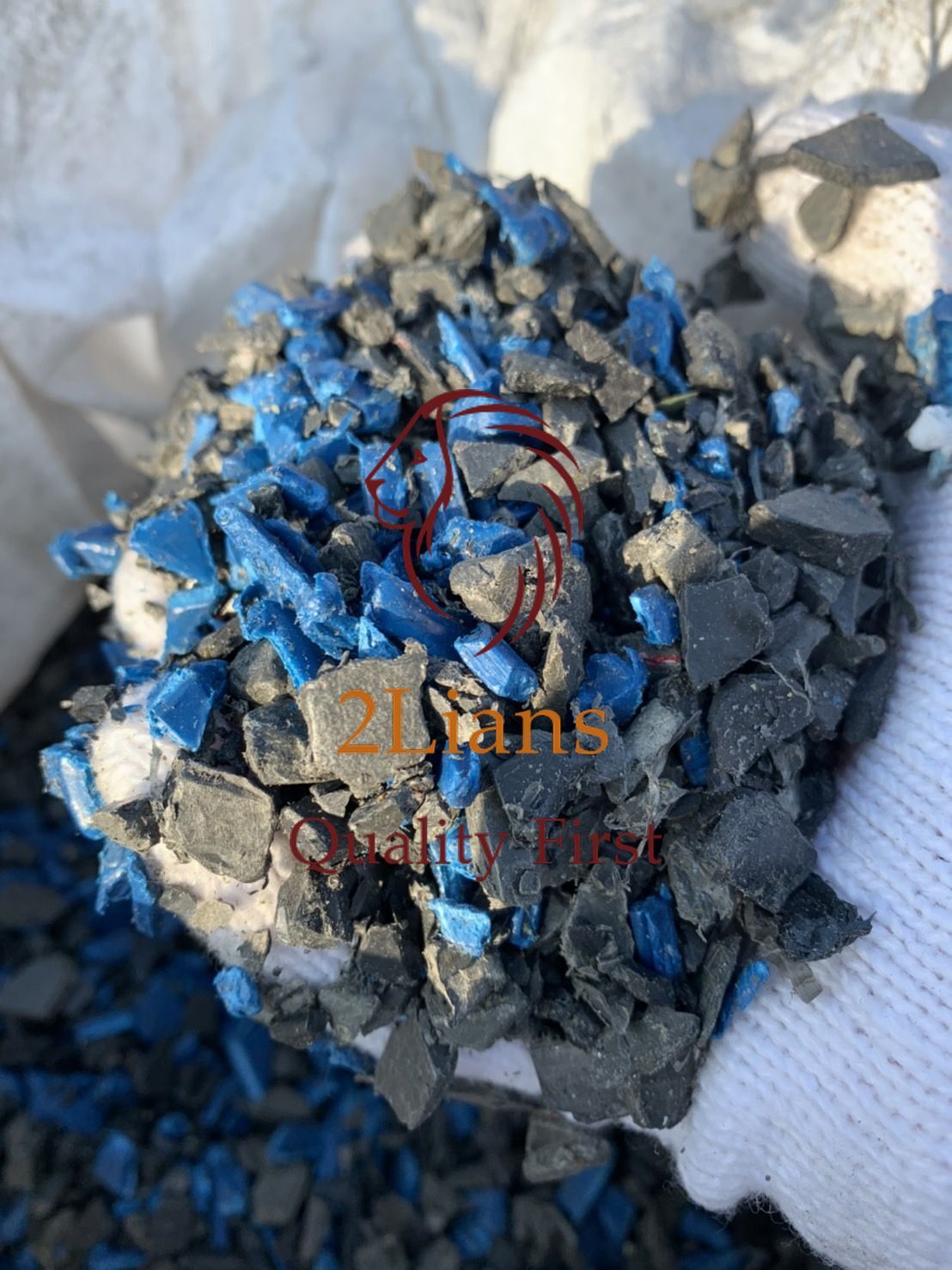 Pp Pallet Regrind Mixed Colors Plastic Scrap