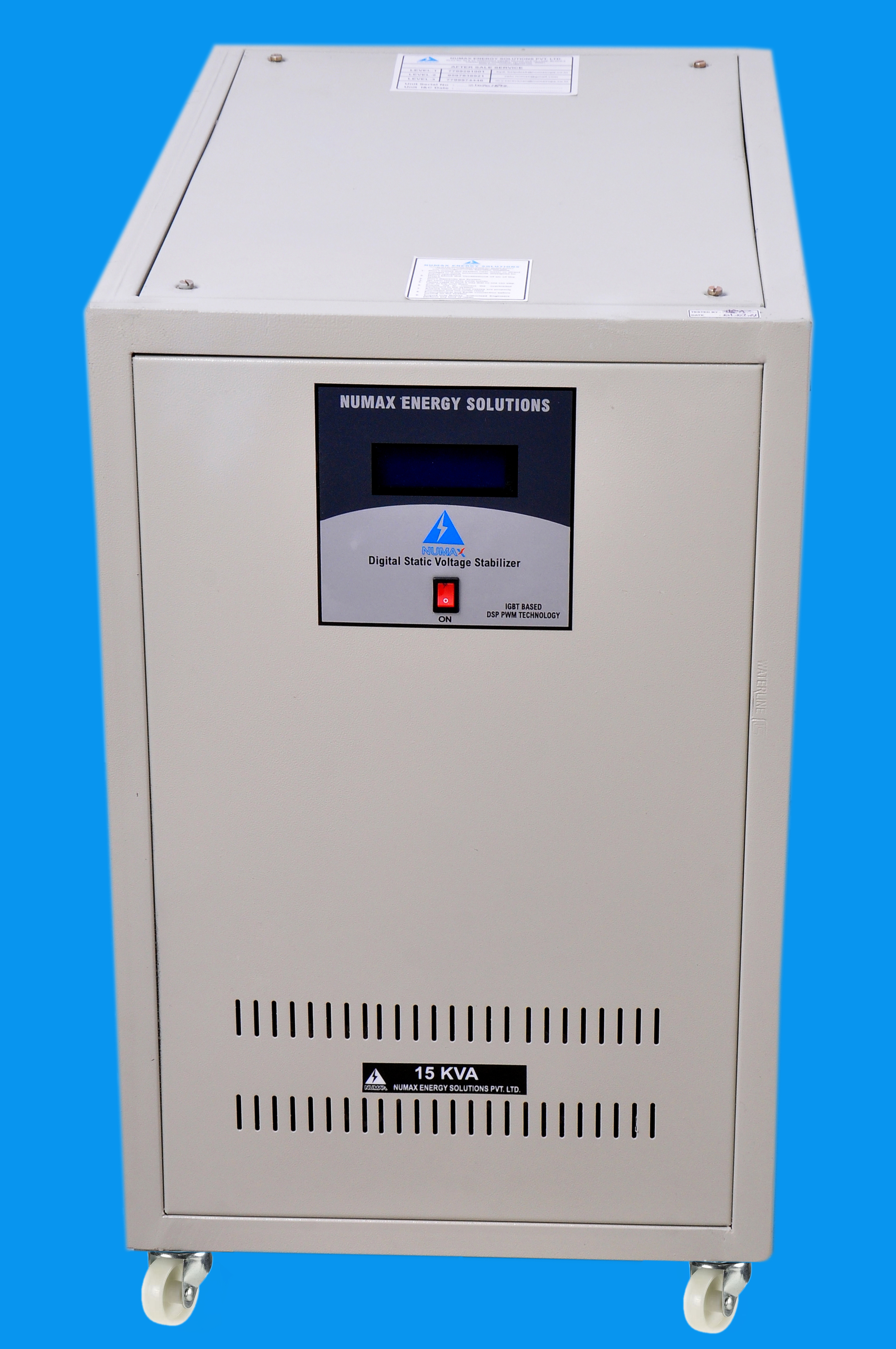Numax 5 Kva - 90kva Tharee Phase Static Voltage Stabilizer Ambient Temperature: 0a C To + 45a C