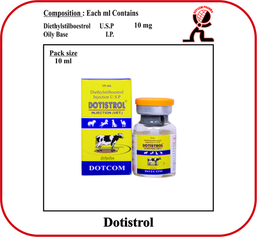 Dotistrol - 10Ml (Diethylstilboestrol U.S.P) - Medicine Type: Veterinary Injectables