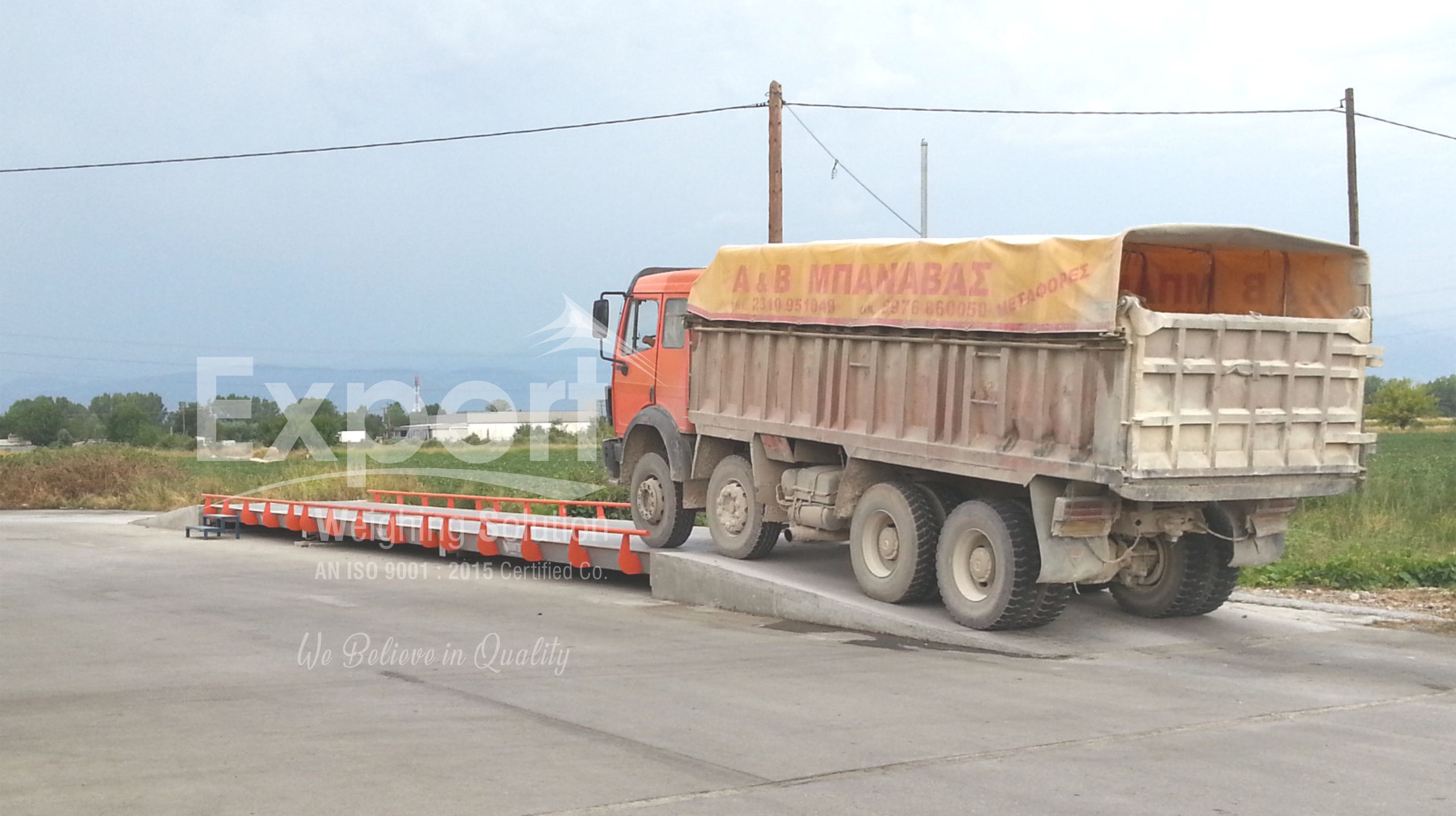Movable Truck Scale - Material: Ms Iron