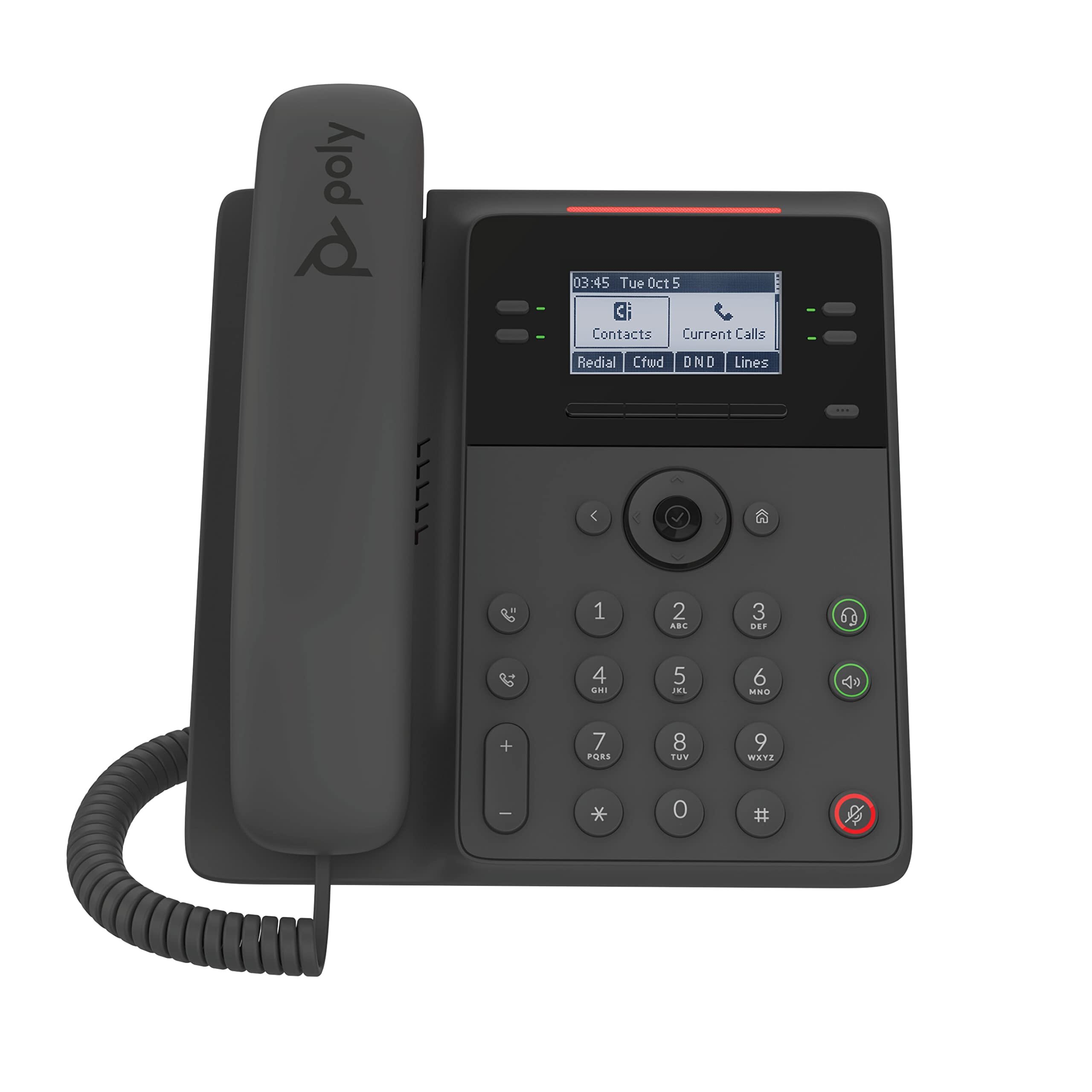 Poly Edge-30 - Power: Electronic Hook Switch (Ehs) Supported With Optional Apd-80 Adapter Watt (W)