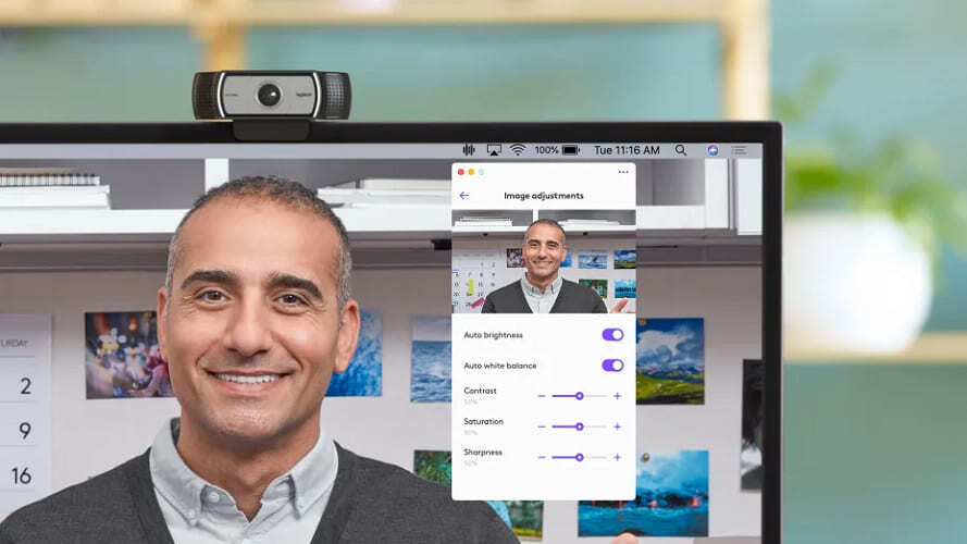 Logitech C930e 1080p Hd Web Camera Size: Customised