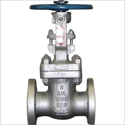 Silver Stainless Steel Gate Valve