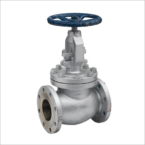 Industrial Globe Valve - High Pressure , Electrical Power, Different Sizes, Silver Finish