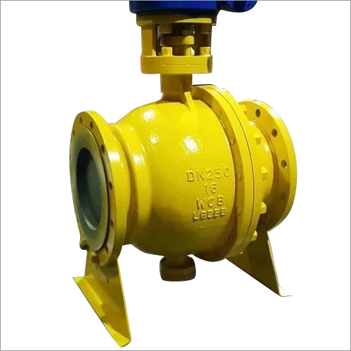 Yellow Microfinish Ball Valve