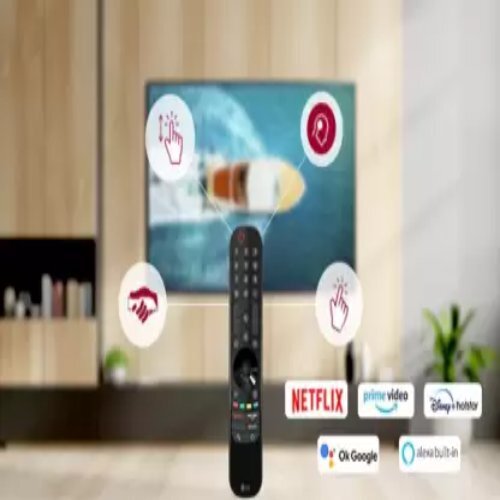 Black Lg Smart Webos Tv