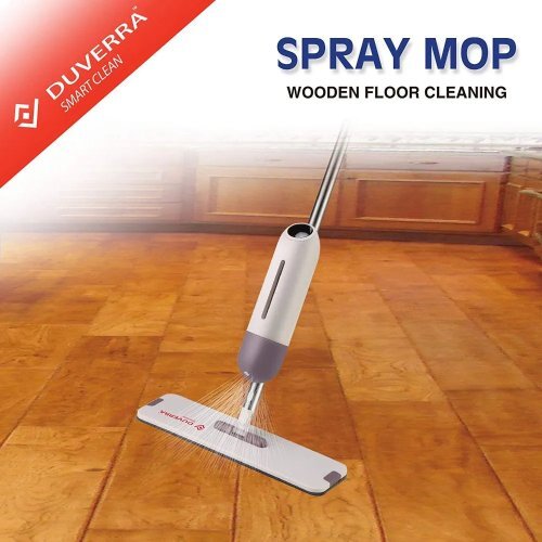 Beige Microfiber Water Spray Mop