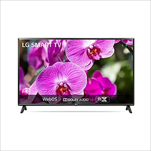 ब्लैक एलजी स्मार्ट टीवी