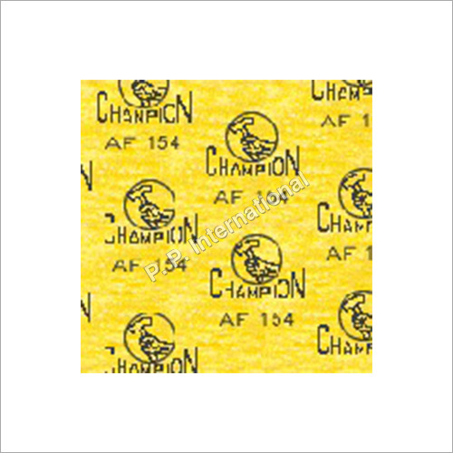 AF154 Non Asbestos Jointing Sheet - 2mm Thickness, Yellow Rectangular Sheets | High Reliability, Quality Assurance, Perfect Finishing