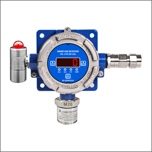 Lpg/Cng/Png Gas Leak Detector Flameproof - Color: Blue