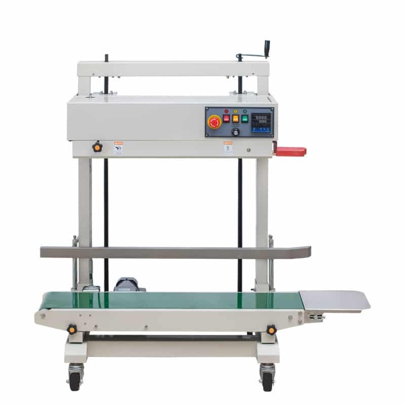 Kopack Vertical Continuous Band Sealer Machine - Ss & Ms, 1200x600x800mm , 80w Power, Semi-automatic, 12mm Sealing Width, Continuous Operation