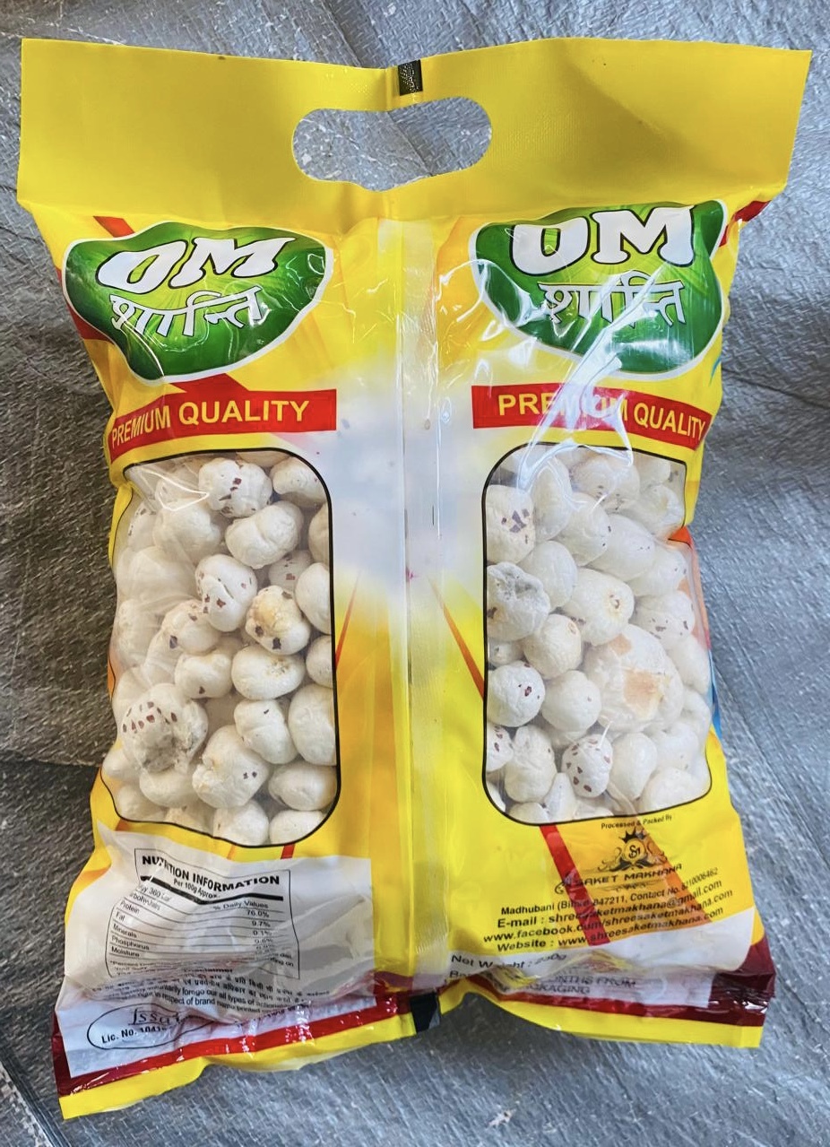 White Om Shanti 4.5plus