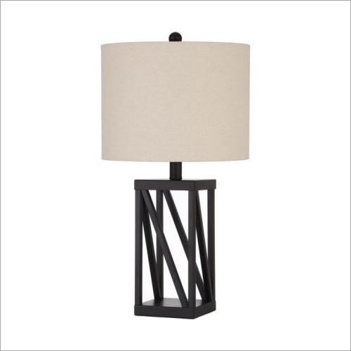White Faz Fancy Table Lamp