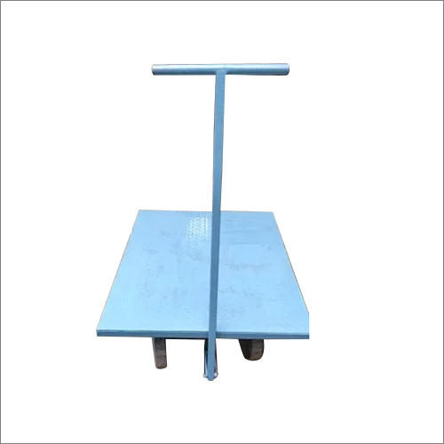 Blue Industrial Platform Trolley