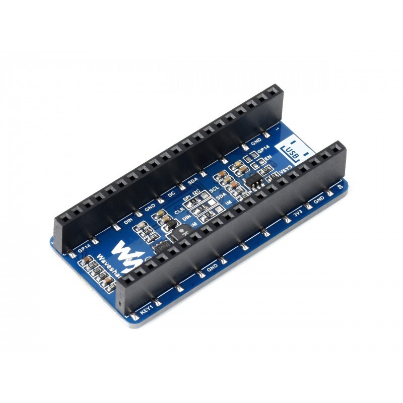 1 Point 3 Inch Oled Display Module For Raspberry Pi Pico 64 X 128 Spi I2c