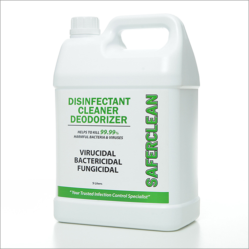 White 5 Ltr Disinfectant Cleaner Deodorizer