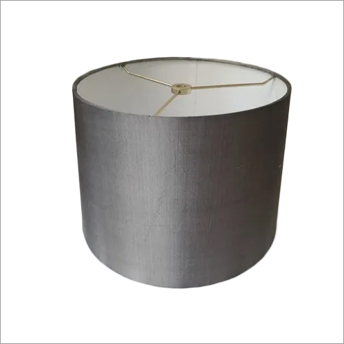 ग्रे लैंप शेड