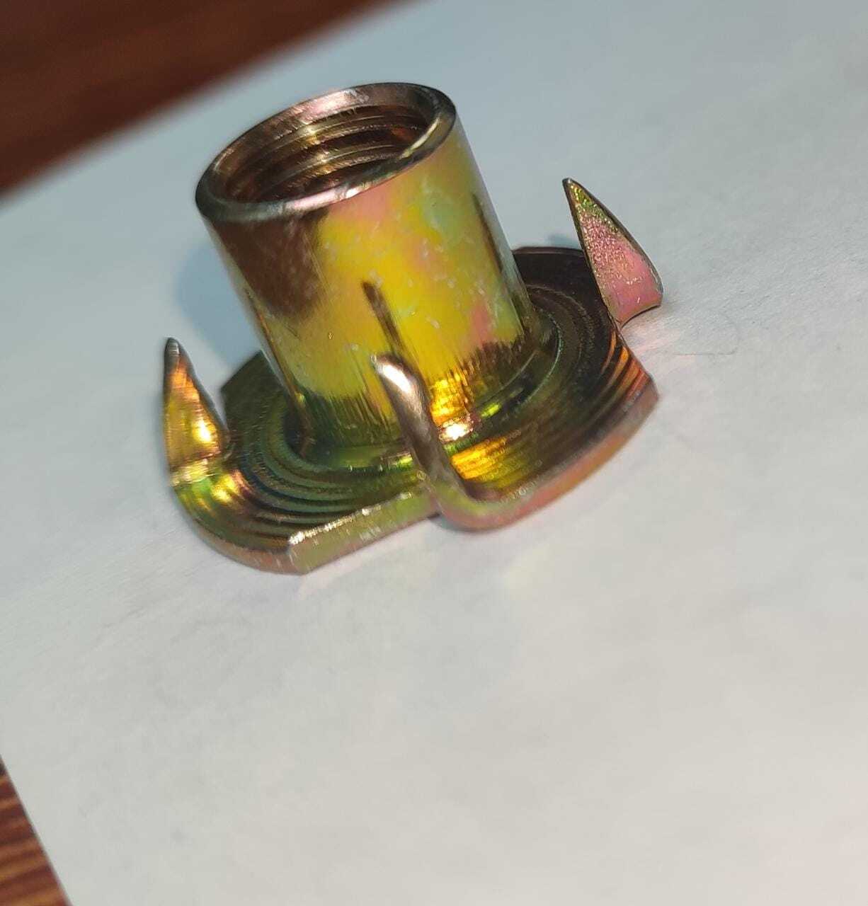 Tee Nuts - M5 X 8, M6 X 10, M8 X 12, M10 X 14t | Precision Fastening For Wood, Particle Board, And Composite Materials