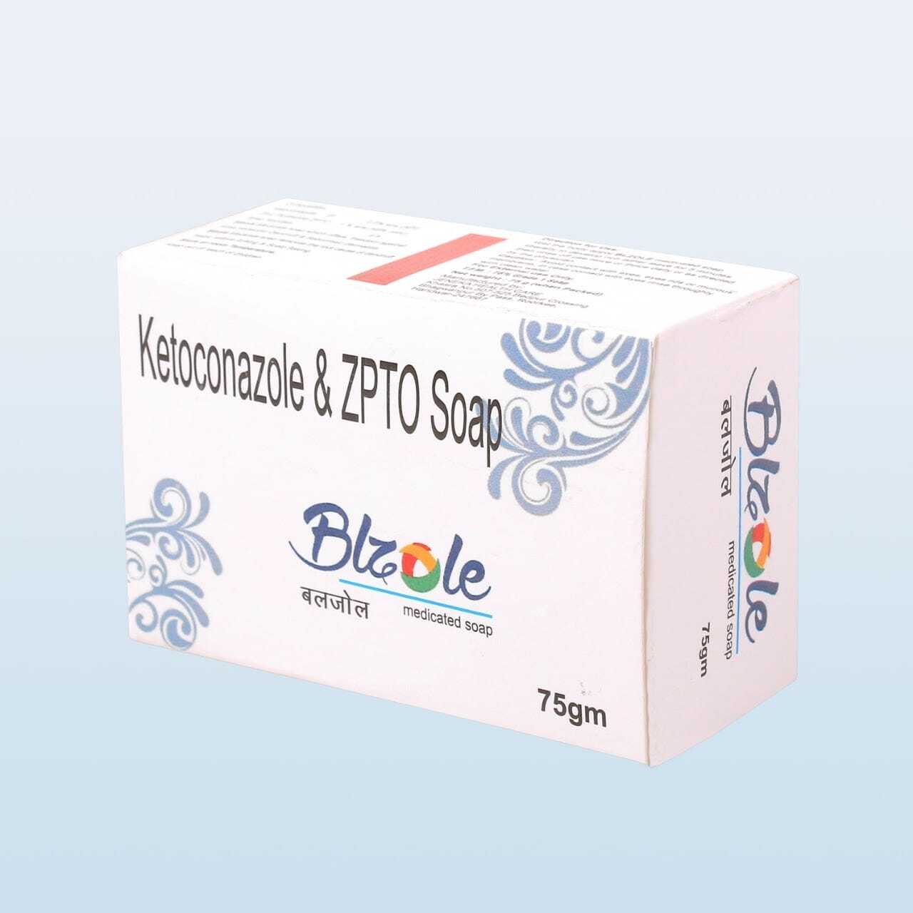 Ketoconazole Soap - 2% Ketoconazole & 1% Zpto, 75 Gram For All Skin Types | Effective Anti-fungal Treatment