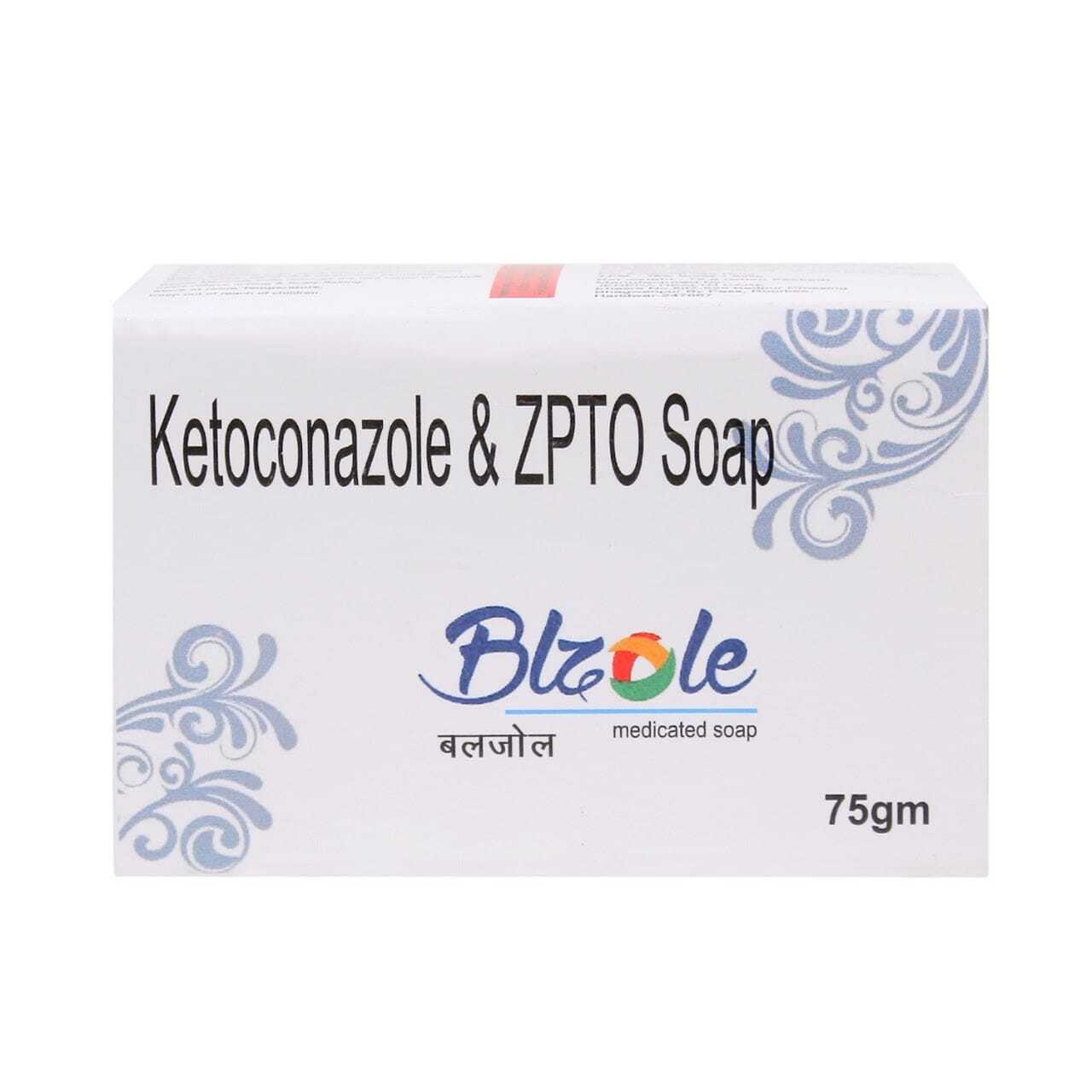 Ketoconazole Soap - 2% Ketoconazole & 1% Zpto, 75 Gram For All Skin Types | Effective Anti-fungal Treatment