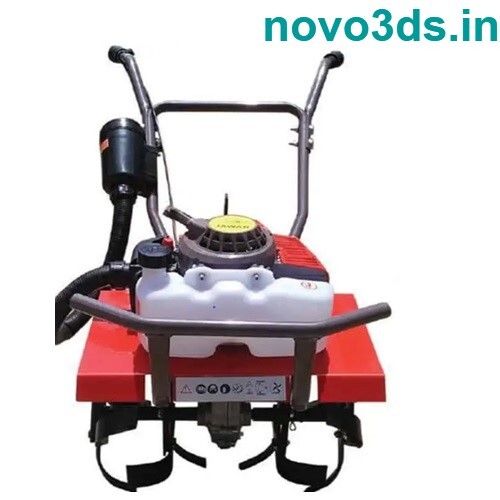 Mini Tiller Cultivator 2 Stroke Mini Tiller Machine Capacity: 100 Ton/Day