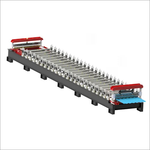Semi-automatic Wall Panel Roll Forming Machine