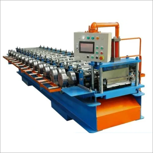 Hmi Automatic Roll Forming Machine - Stainless Steel, 7 Inch Hmi, 14-18 Forming Mil Station, 20-30m/min Speed | Semi-automatic Control, 18 Months Warranty, 6-8 Ton Weight