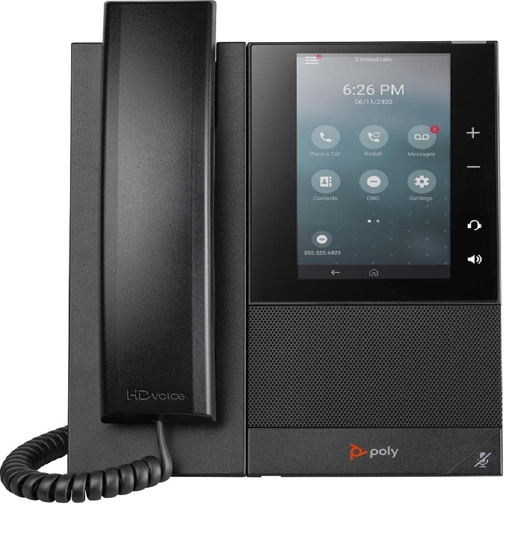 Poly Ccx-500 Ip Phone - Color: Black