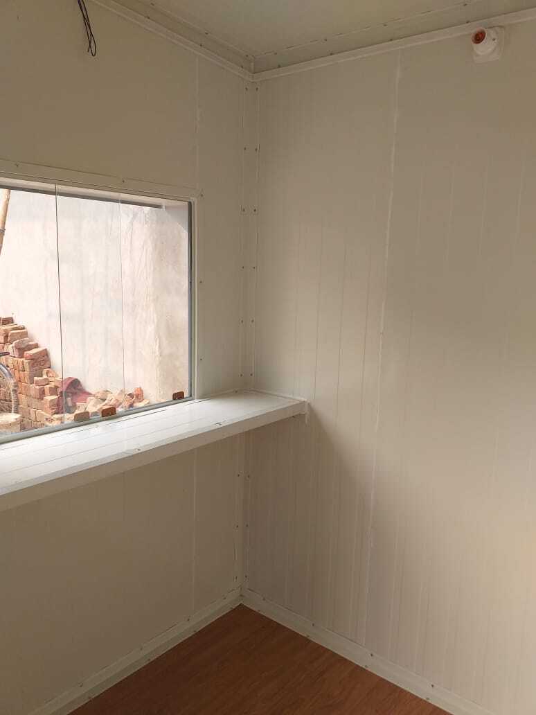 Prefab Security Guard Cabin Pvc Window
