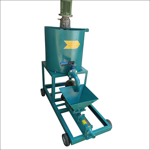 Mild Steel Cement Grouting Pump - Material: Metal