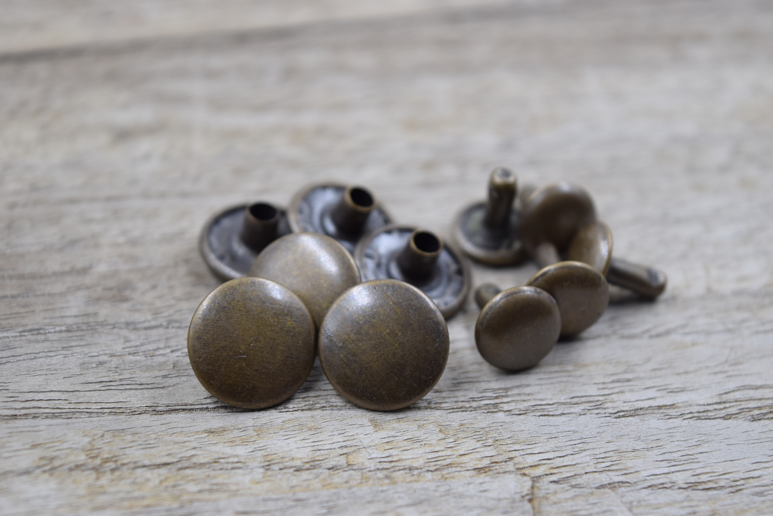 Rivet Button - Aluminium, Size 6mm-9mm, Silver Color | Rust Proof, Corrosion Resistant, Round Head Shape, Lead-free And Nickel-free