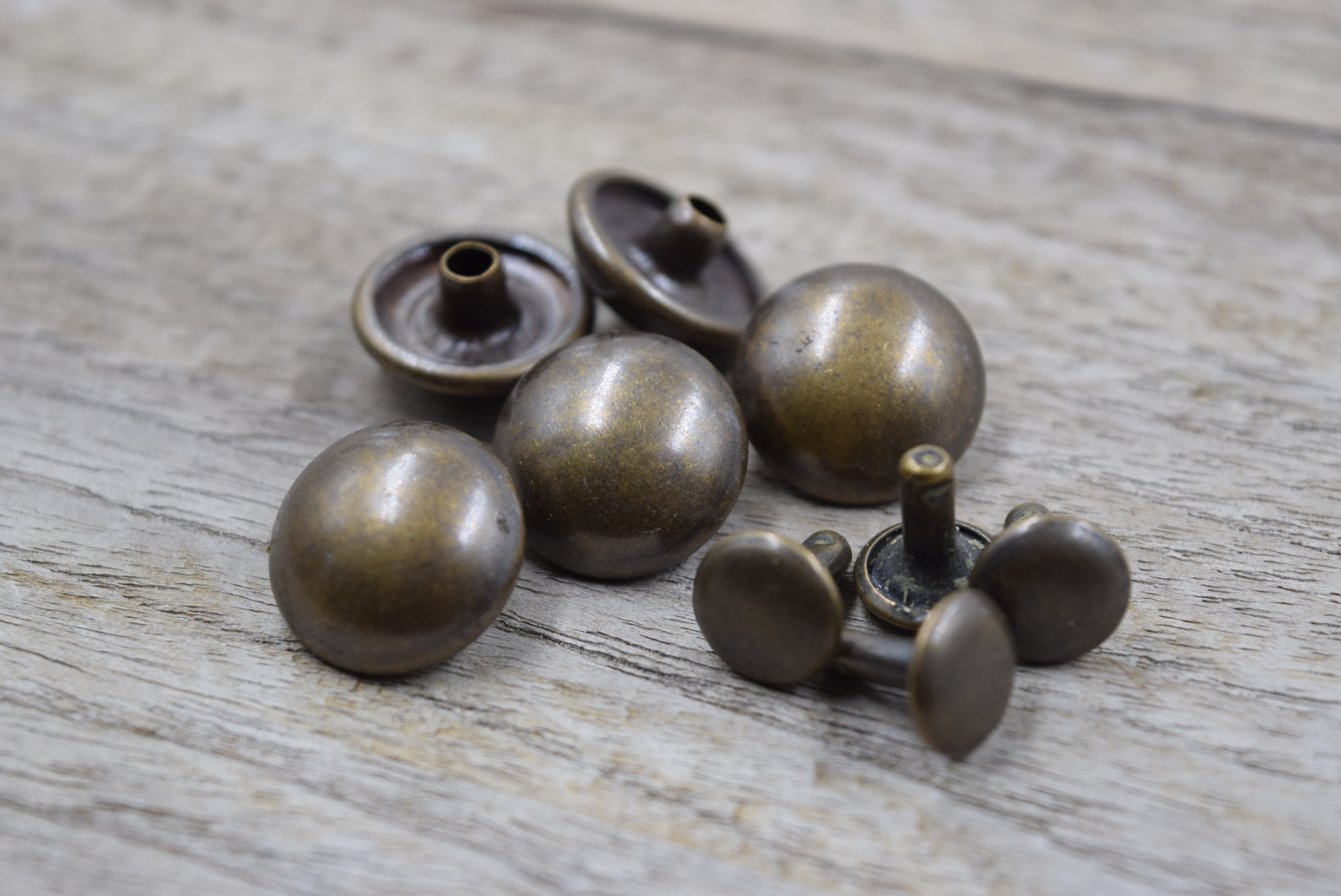 Rivet Button - Aluminium, Size 6mm-9mm, Silver Color | Rust Proof, Corrosion Resistant, Round Head Shape, Lead-free And Nickel-free