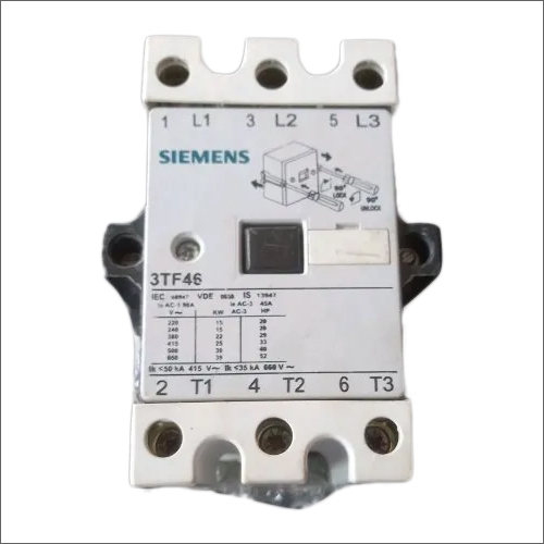 3Tf46 Siemens Power Contactor Application: Industrial