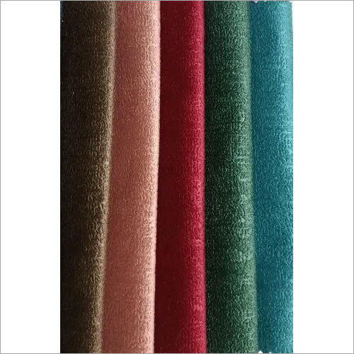 पॉलिएस्टर प्लेन स्लब सोफा फैब्रिक