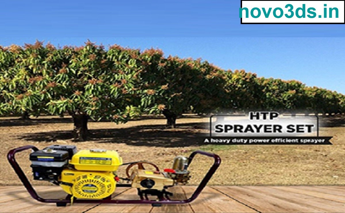 Htp Power Sprayer Horizontal Sprayer Capacity: 20 Kg/hr