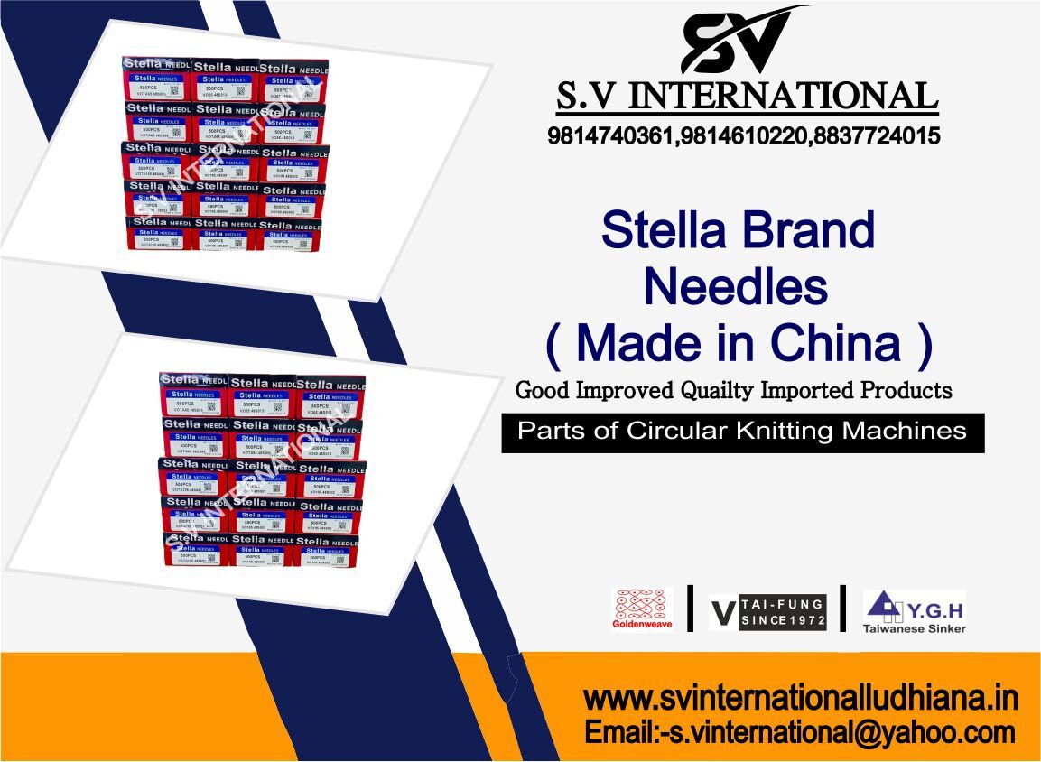 Stella Brand Needles Made In China At Better Than Best Prices Ever.