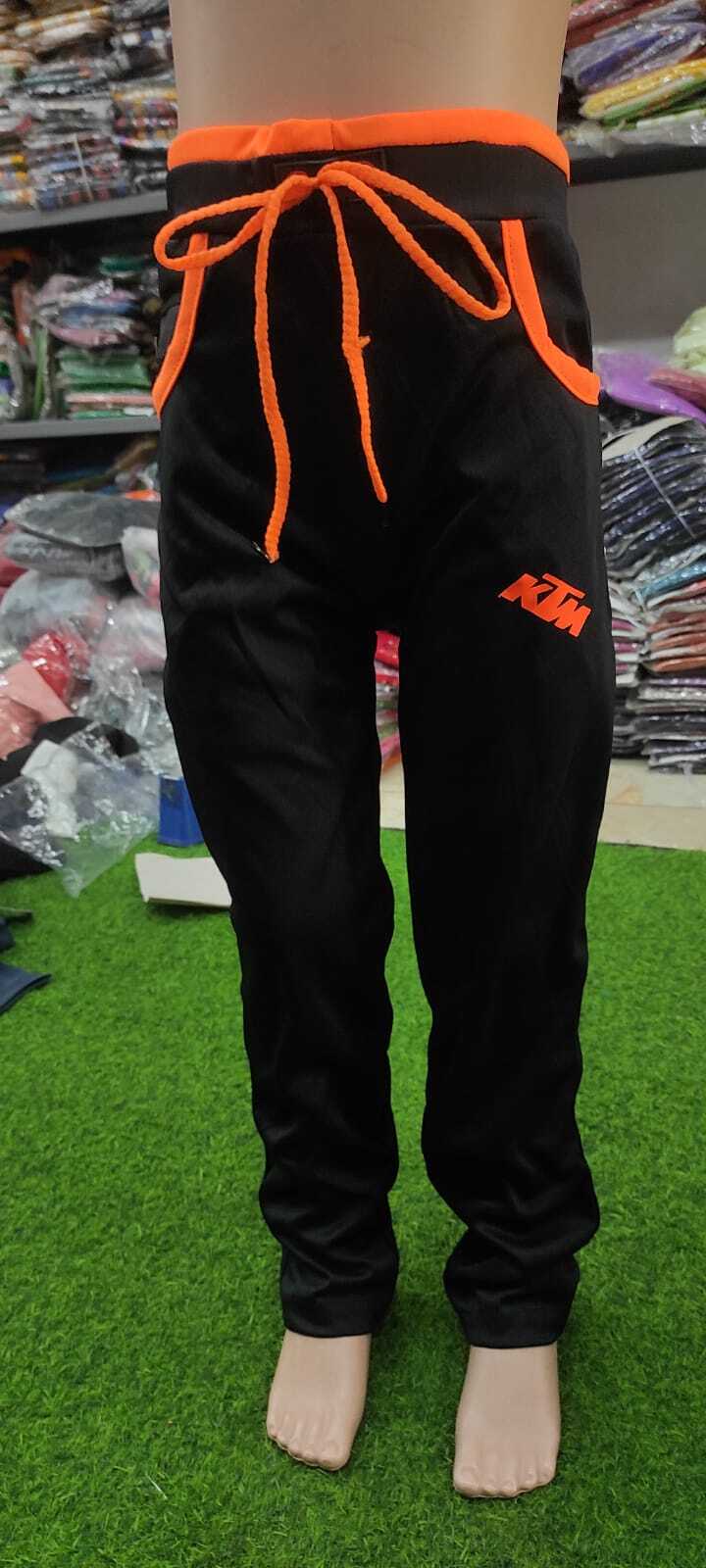 Kids Track Pant - Lycra Stretchable 2 Way, Sizes 22-36 In 6 Vibrant Colors