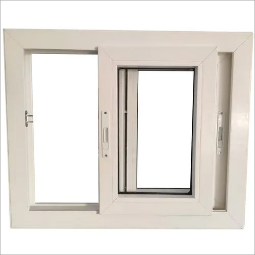 Upvc टू ट्रैक स्लाइडिंग विंडो एप्लीकेशन: कमर्शियल