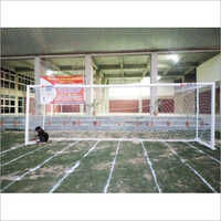 White Portable Football Goal Post