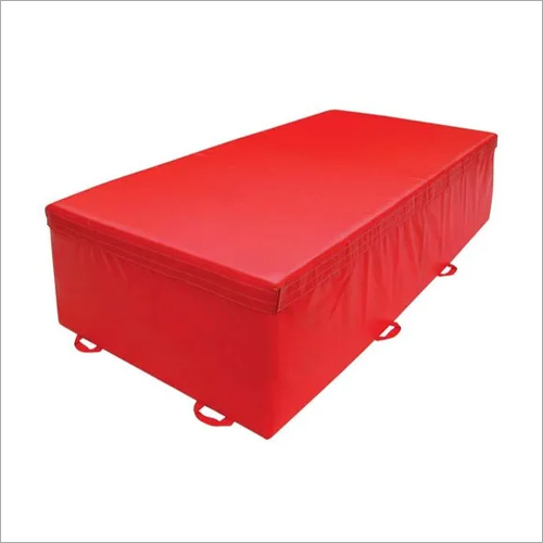 Gymnastic Pit Mat - High-quality Pu Foam, Red Color | Anti-slip, Anti-bacteria, Quick Drying, Waterproof, Non-tearing Cover, Breather Mesh Top