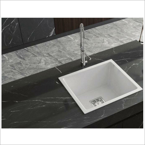 White Kitchen Sink