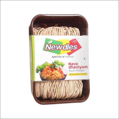 Multi Millet Noodles - Fried Style, Moisture-proof Packaging | Soupy Breakfast Delight With Ham, Onions & Chives, Quick To Prepare In 2 Minutes