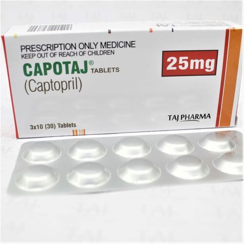 Captopril Tablets 25mg Expiration Date: 3 Years