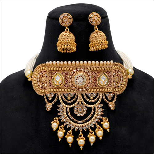 Gold Plating Necklace Set For Women
