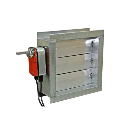 सिल्वर एल्युमिनियम वॉल्यूम कंट्रोल डैपर