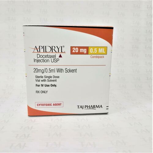 Docetaxel Injection Usp 20mg/0.5ml With Solvent Specific Drug